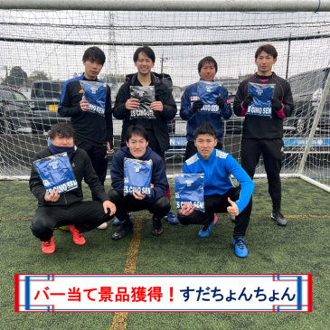 【大会結果】2月25日（日）フットボールパーク東山田ソサイチ大会　F3クラス